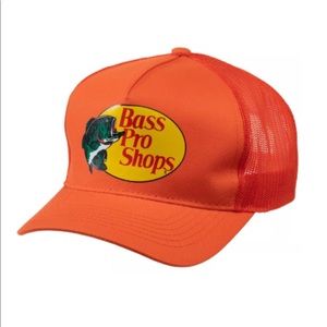 Brand New - Bass Pro Shops Trucker Hat - Orange  ** SHIPS WITHIN 24 HOURS **